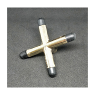 For Table - Brass Cross Rest Head With Toes